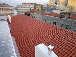 Instalación de teja